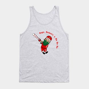 Hoppy Homer Santa Tank Top